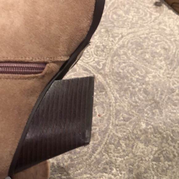 Krush cowboy boots western style fabric faux suede in 8.5 - Picture 8 of 12